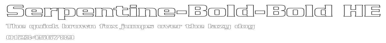 Serpentine-Bold-Bold HE Preview