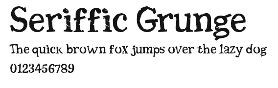 Seriffic Grunge Preview