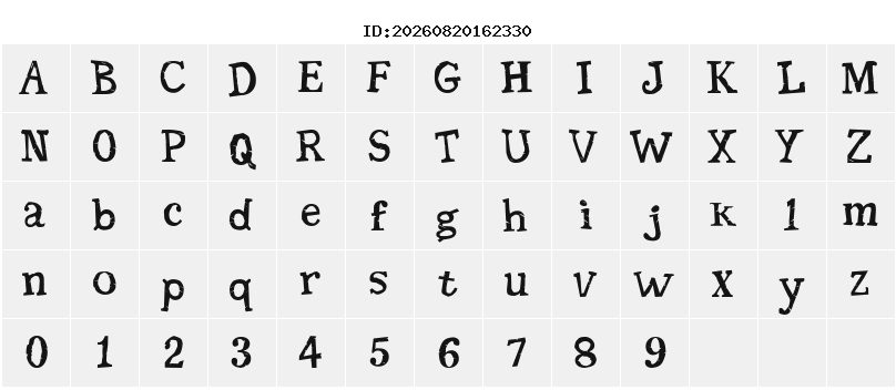 Character Map