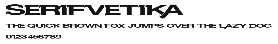 Serifvetika Preview