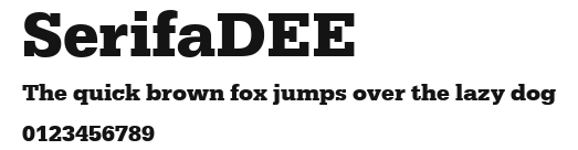 SerifaDEE Preview