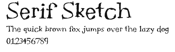 Serif Sketch Preview