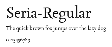 Seria-Regular Preview
