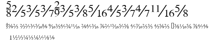 SeriFractions Preview