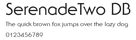 SerenadeTwo DB Preview