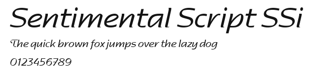 Sentimental Script SSi Preview
