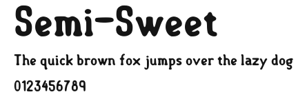 Semi-Sweet Preview