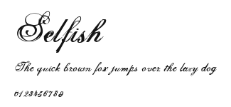 Selfish Preview