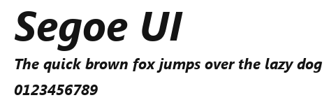 Segoe UI Preview