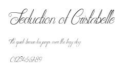 Seduction of Cristabelle  Preview