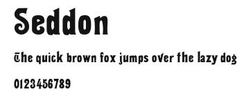 Seddon Preview