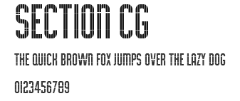 Section CG Preview