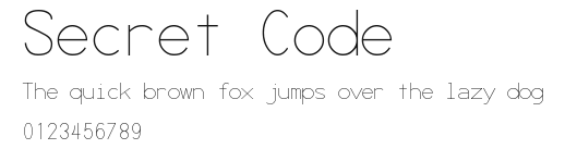 Secret Code Preview