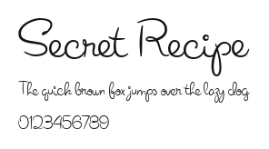 Secret Recipe Preview