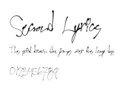 Second Lyrics Preview