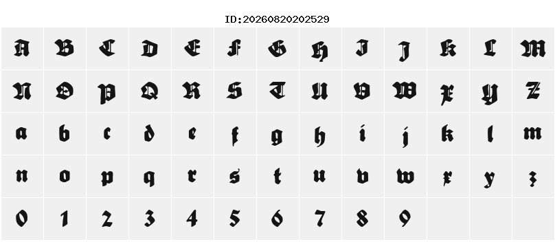 Character Map
