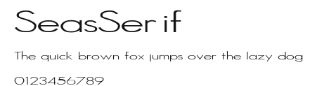 SeasSerif Preview