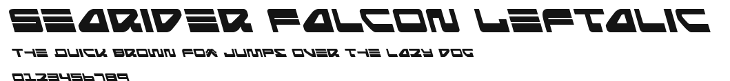 Searider Falcon Leftalic Preview