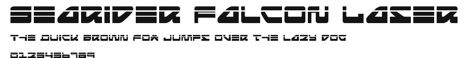 Searider Falcon Laser Preview