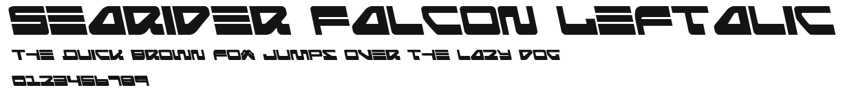 Searider Falcon Leftalic Preview