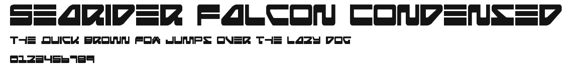 Searider Falcon Condensed Preview