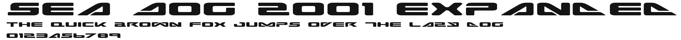 Sea Dog 2001 Expanded Preview