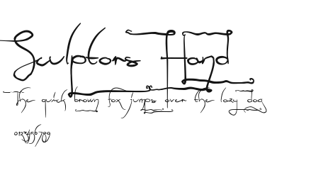 Sculptors Hand Preview