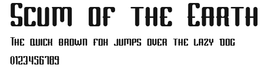 Scum of the Earth Preview