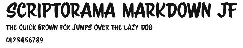 Scriptorama Markdown JF Preview
