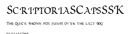 ScriptoriaSCapsSSK Preview