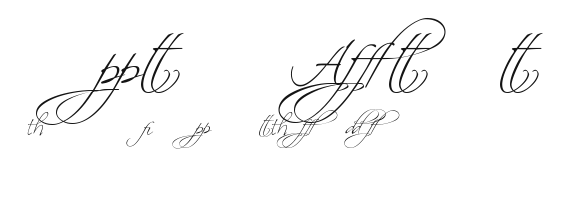 Scriptina - Alternates Preview