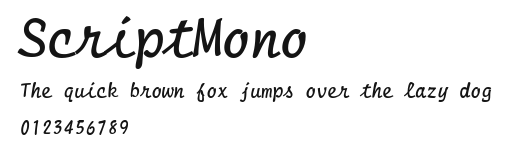 ScriptMono Preview