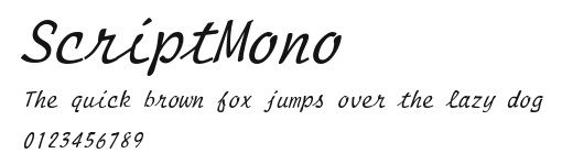 ScriptMono Preview