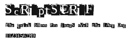ScriptSERIF Preview