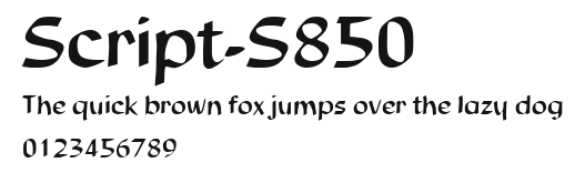 Script-S850 Preview