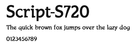 Script-S720 Preview