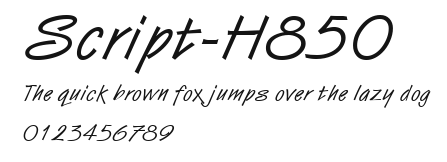 Script-H850 Preview