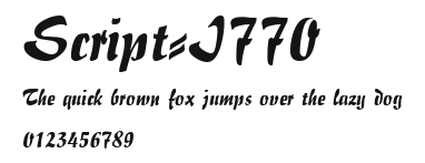 Script-I770 Preview