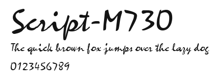 Script-M730 Preview