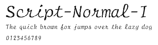Script-Normal-I Preview