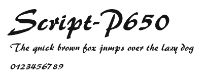 Script-P650 Preview