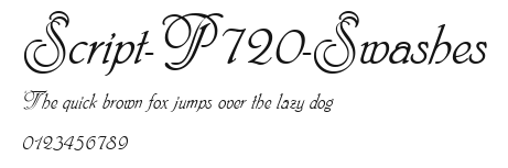 Script-P720-Swashes Preview