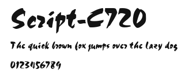 Script-C720 Preview