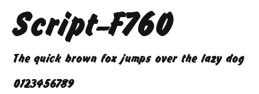 Script-F760 Preview