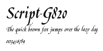 Script-G820 Preview