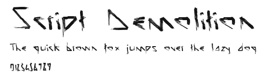 Script Demolition Preview