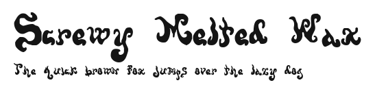 Screwy Melted Wax Preview