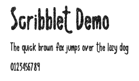 Scribblet Demo Preview