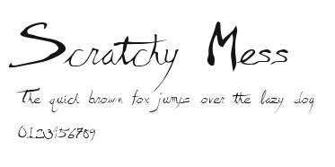 Scratchy Mess Preview