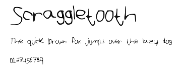 Scraggletooth Preview